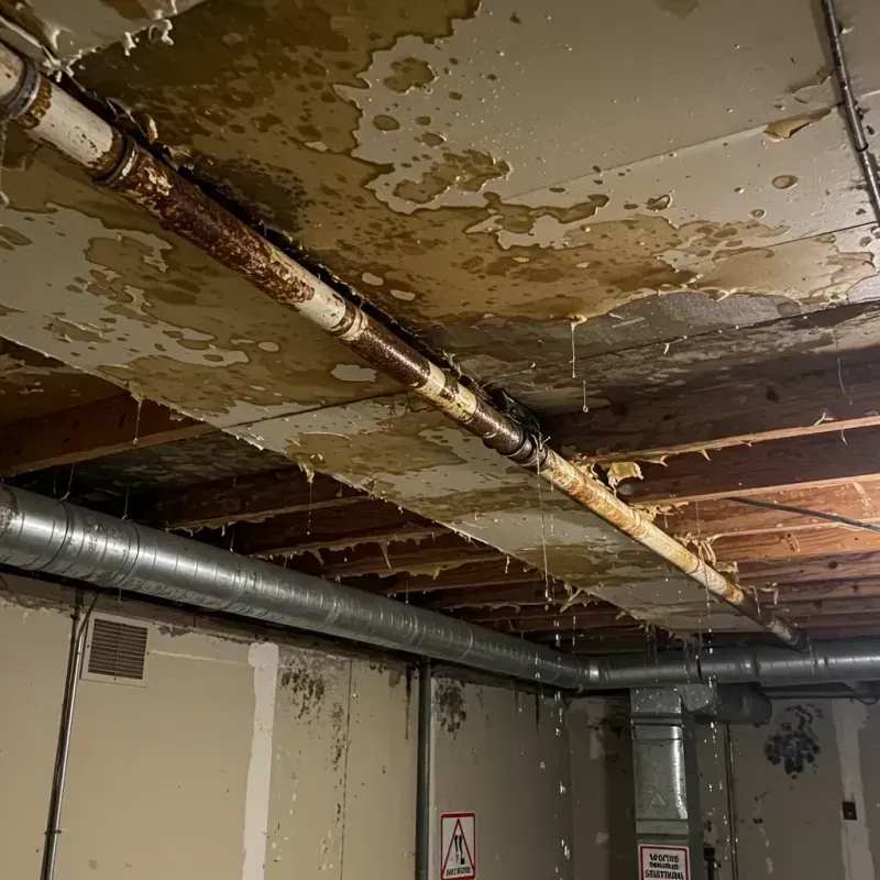 Ceiling Water Damage Repair in Groveland, MA